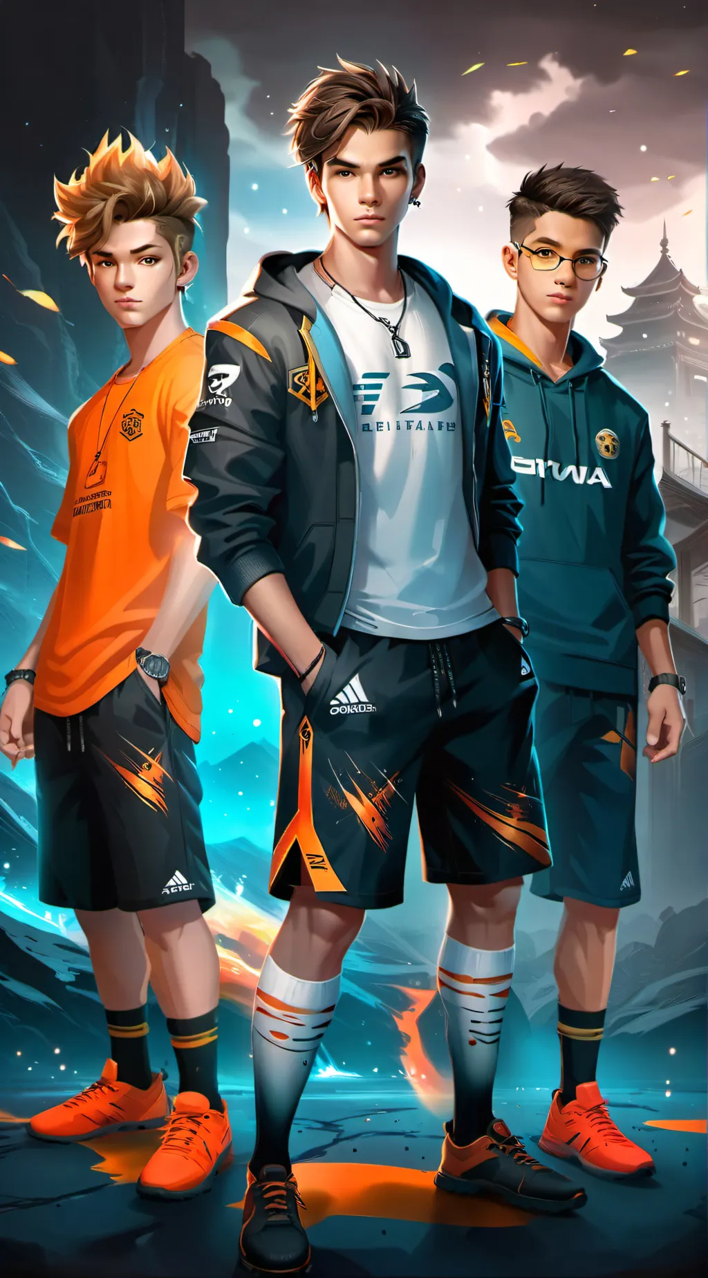 ai character: pace, zeda, brend background