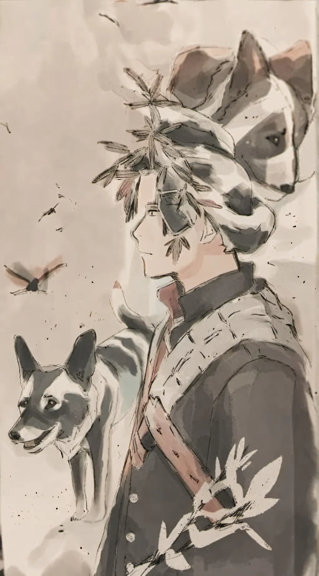 ai character: gojo background