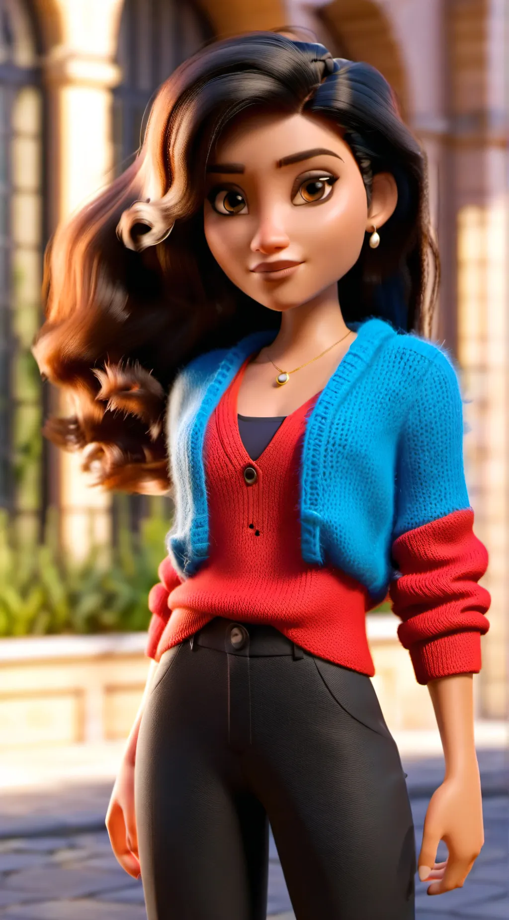 ai character: Val Ortiz background