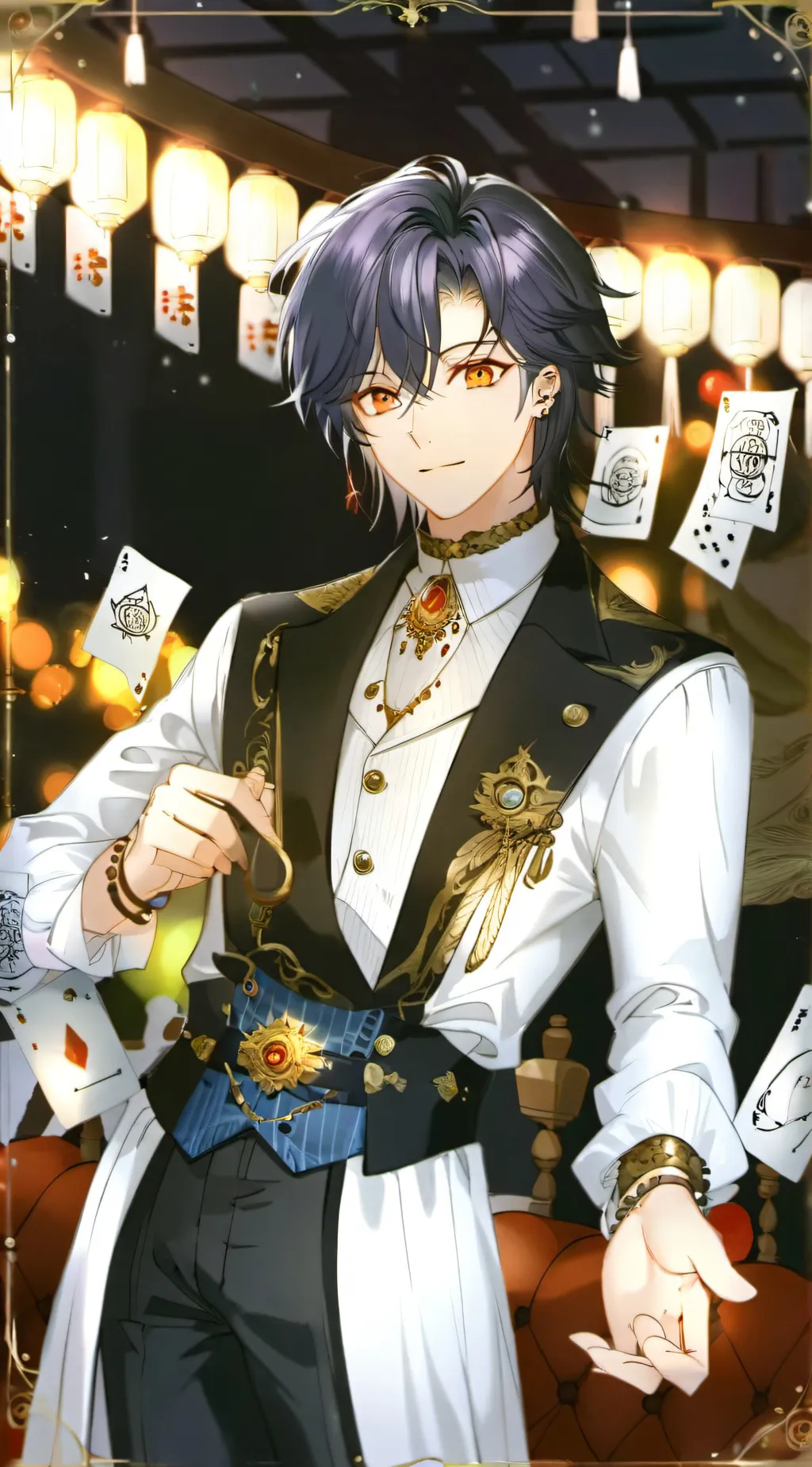 ai character: Xiao background