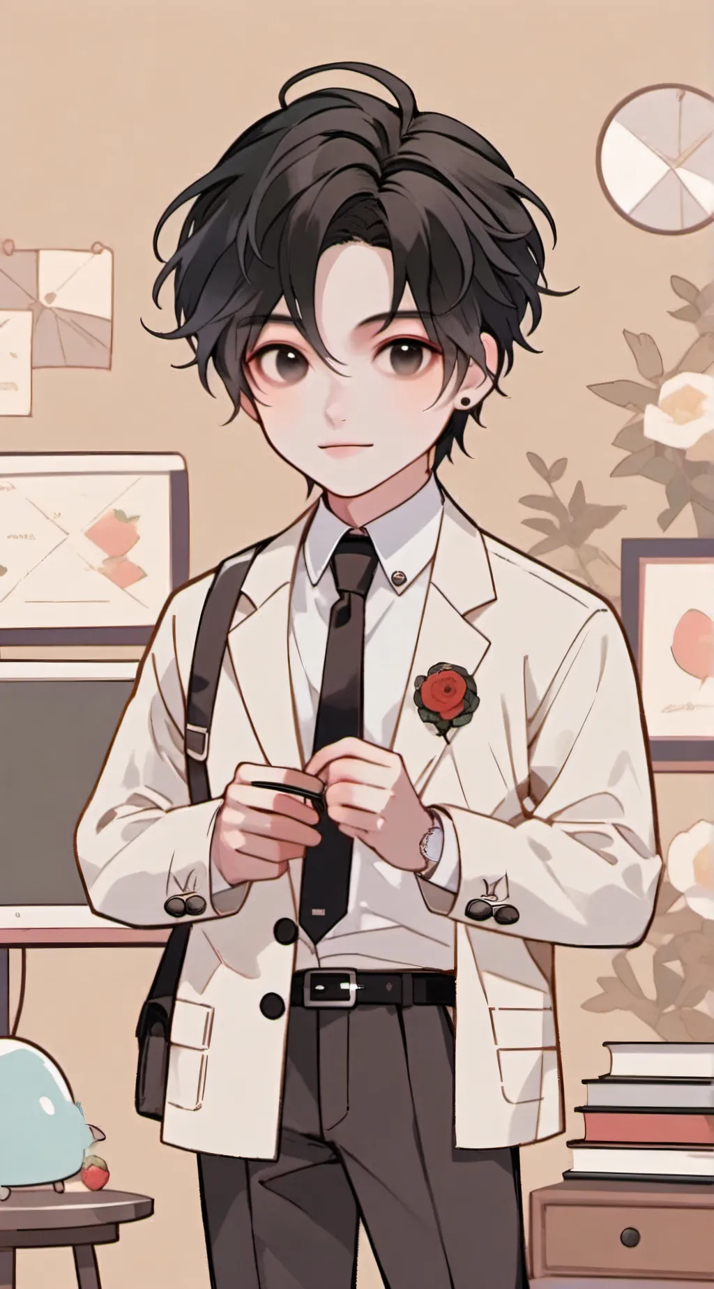 ai character: Stray kidz🍪😌 background