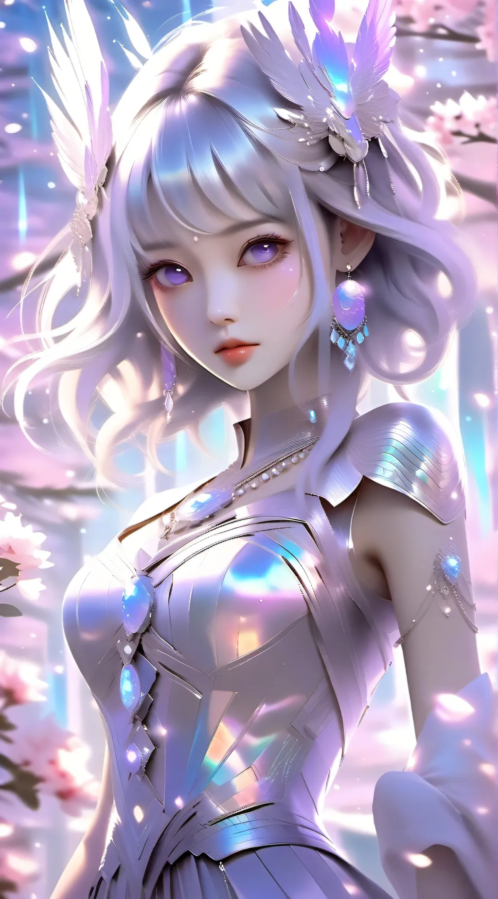 ai character: Lily  background