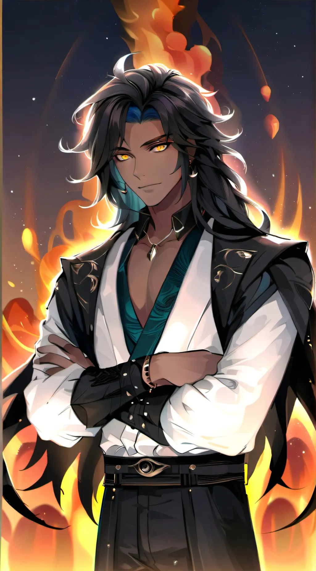 ai character: Antinanco background