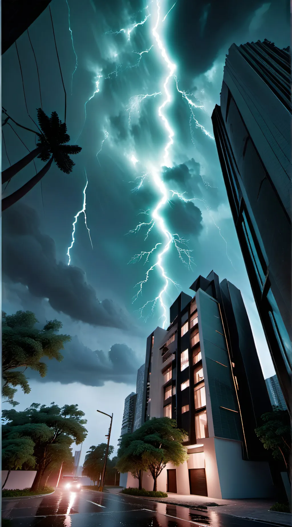 ai character: murder drone background