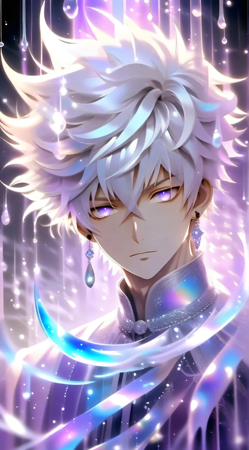 ai character: bakugo  background