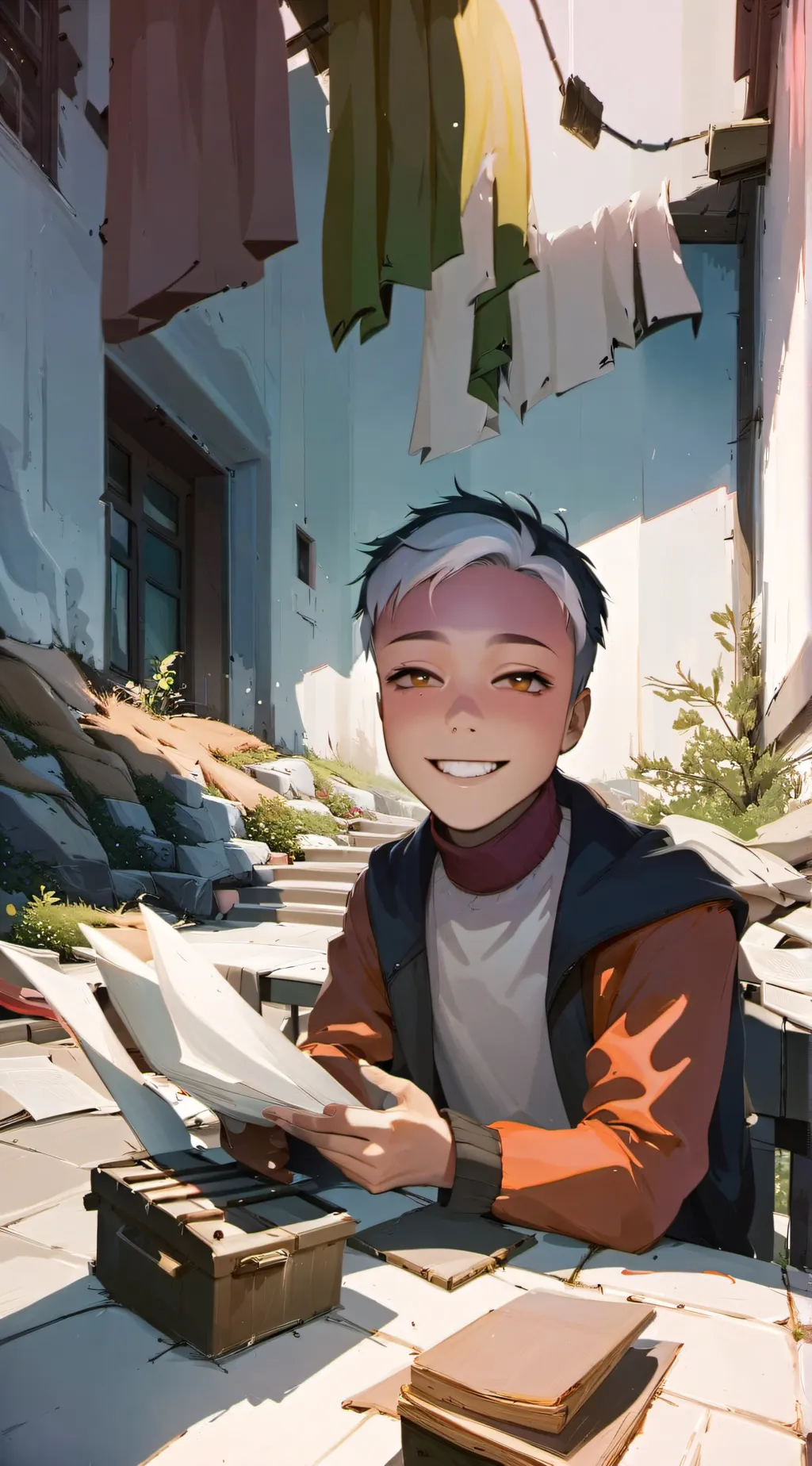 ai character: Tommy background