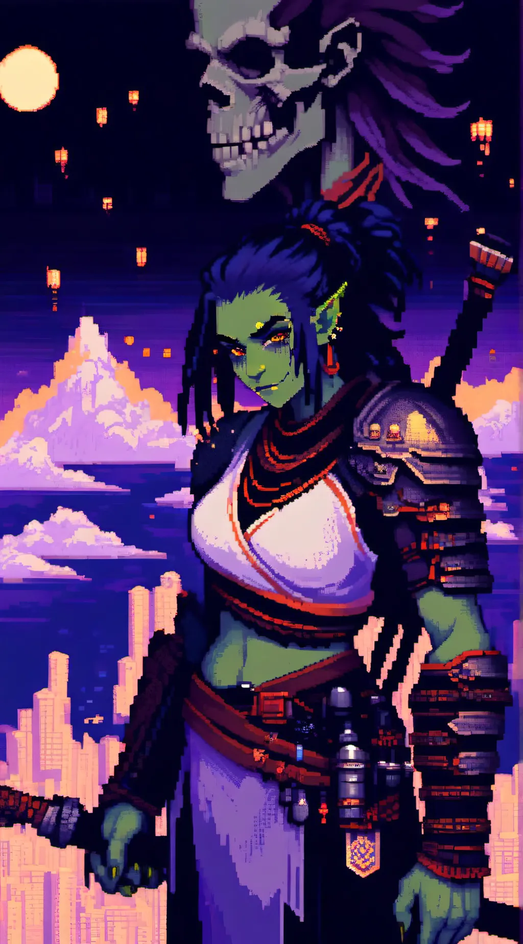 ai character: Zran background