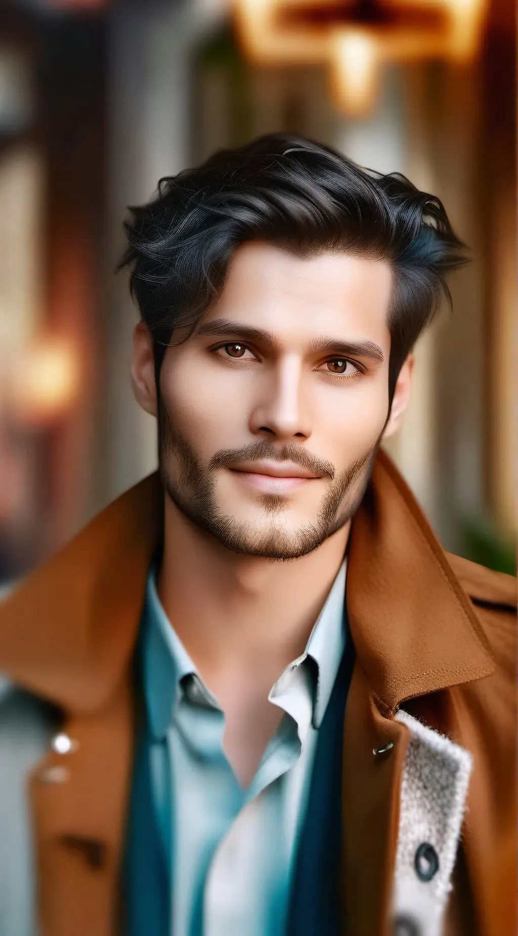 ai character: Harvey background