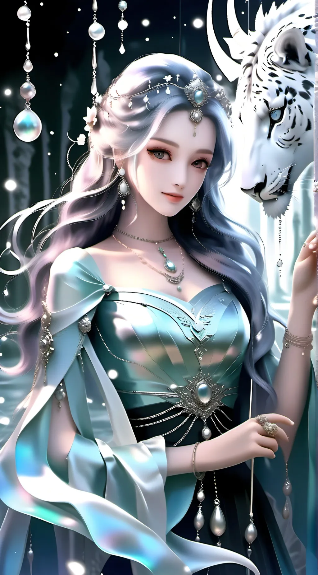 ai character: Selena background