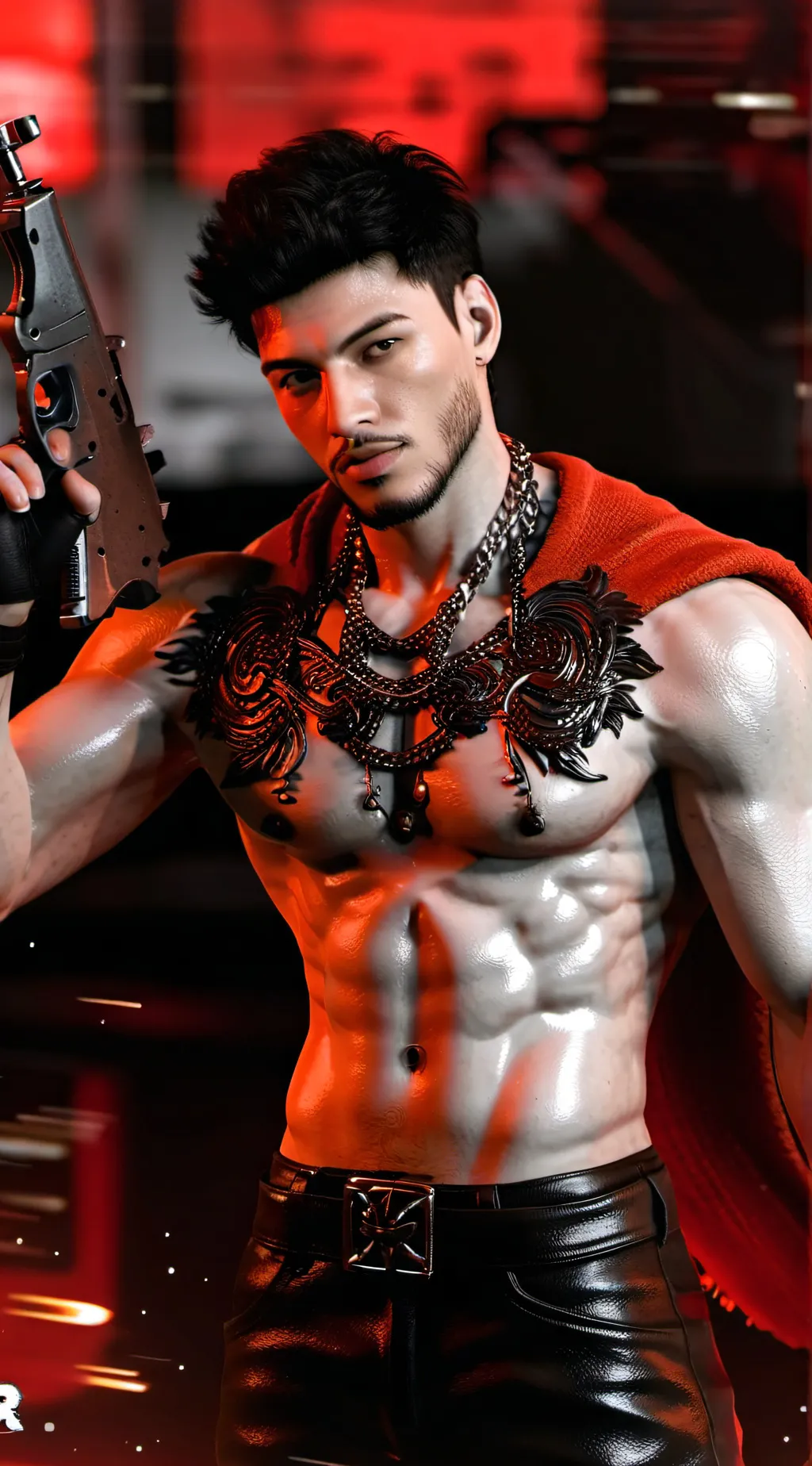 ai character: Haze background