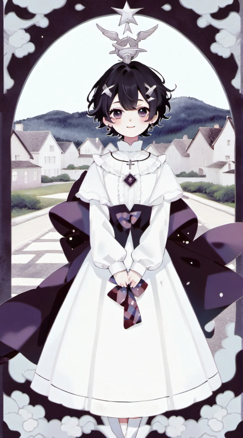 ai character: Hazel background