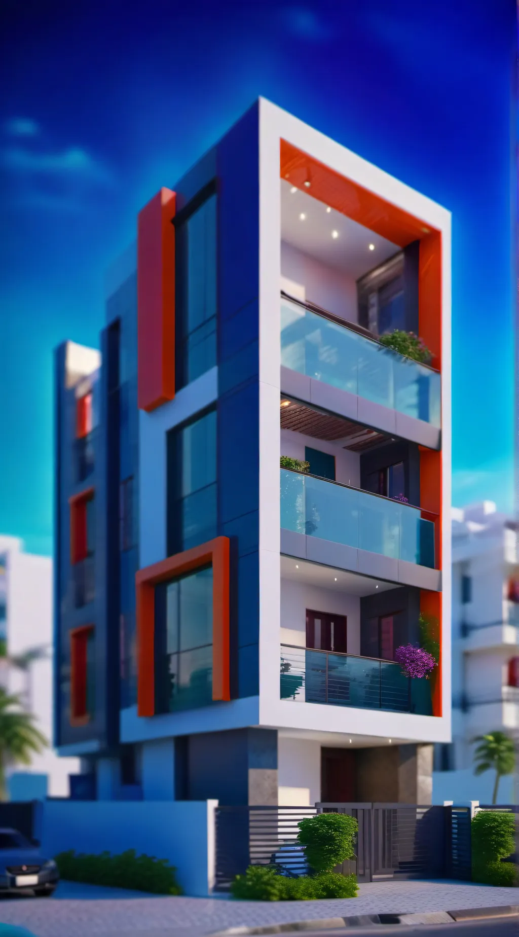 ai character: 10 kid house background