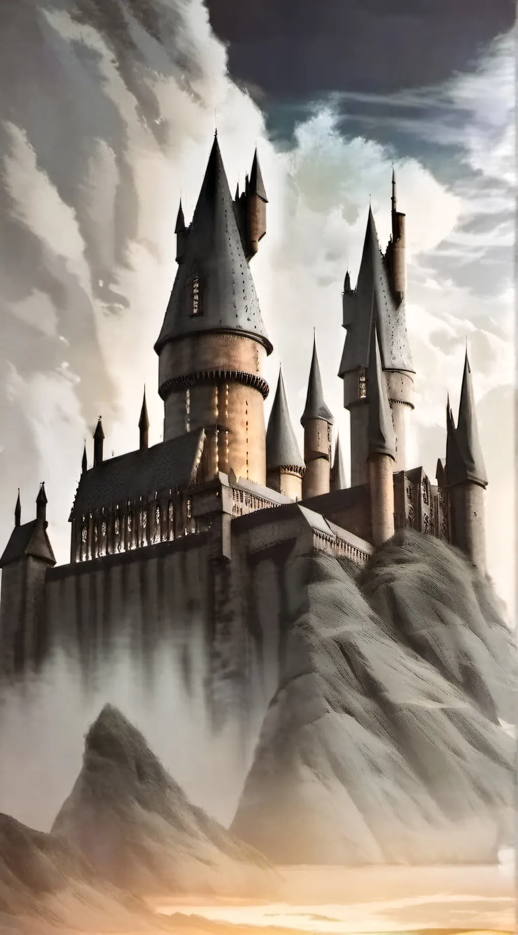ai character: Hogworts x Naruto  background