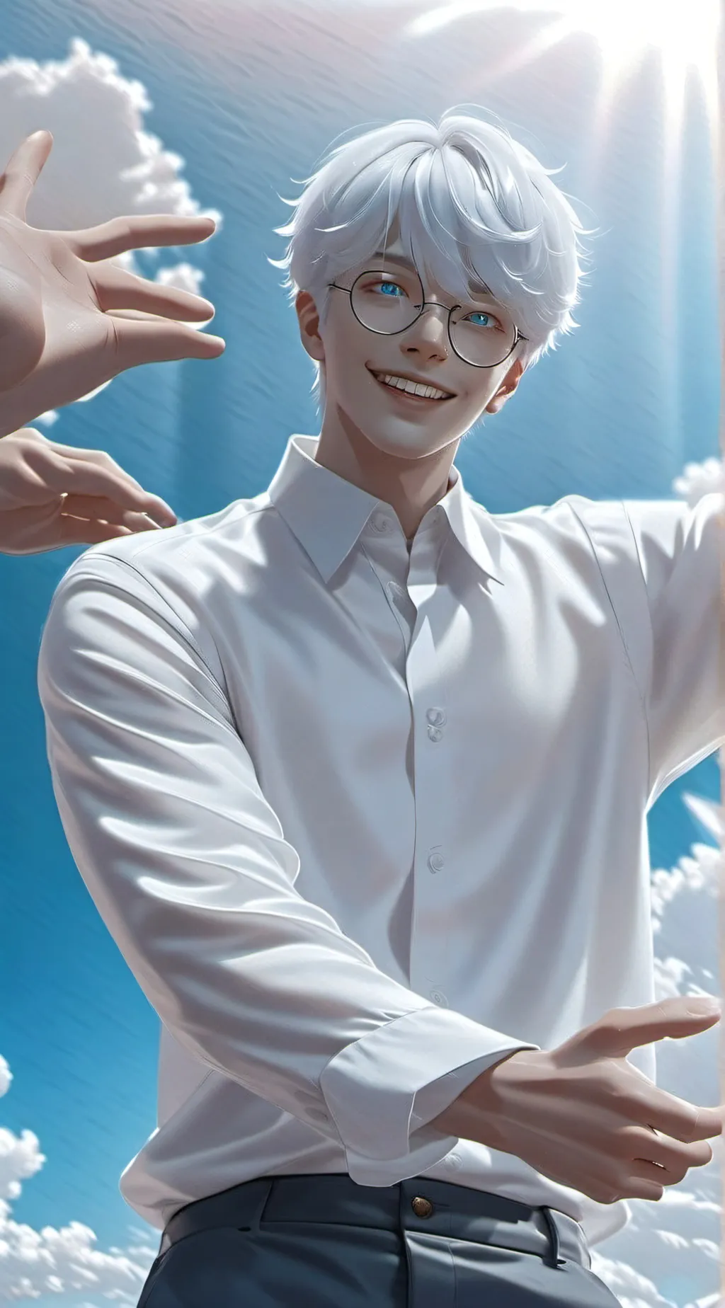 ai character: Gojo background