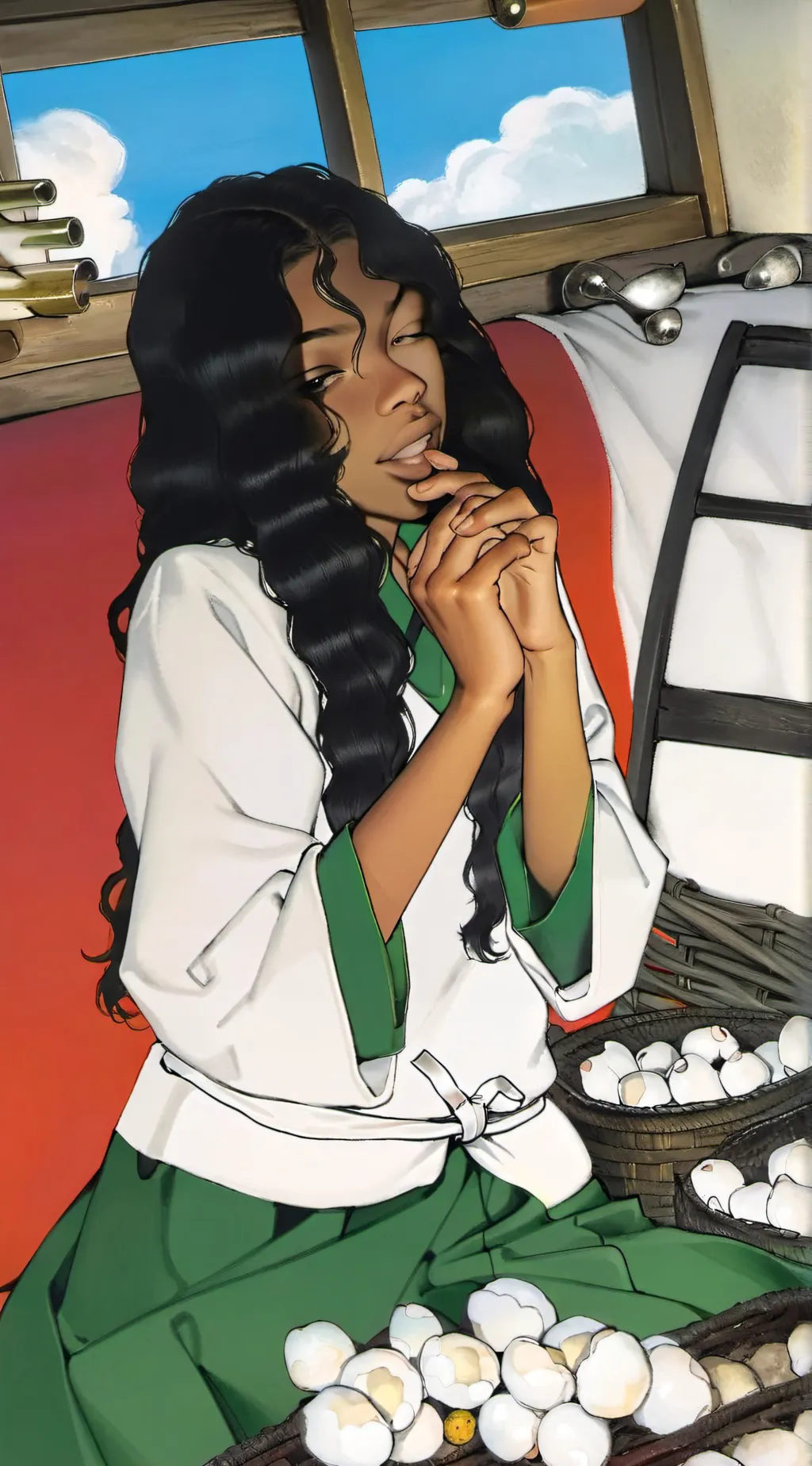 ai character: Sza background