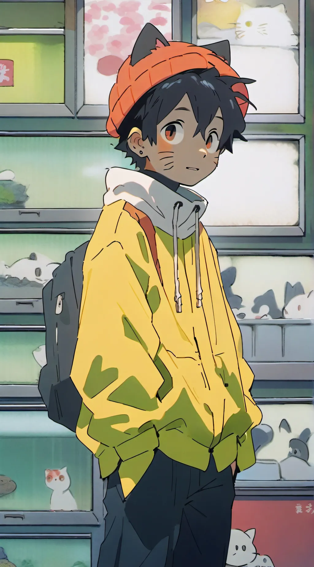 ai character: archie background