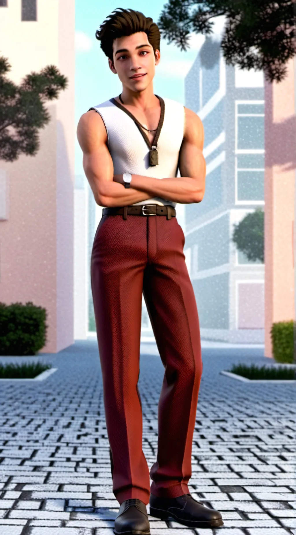 ai character: Ricky background