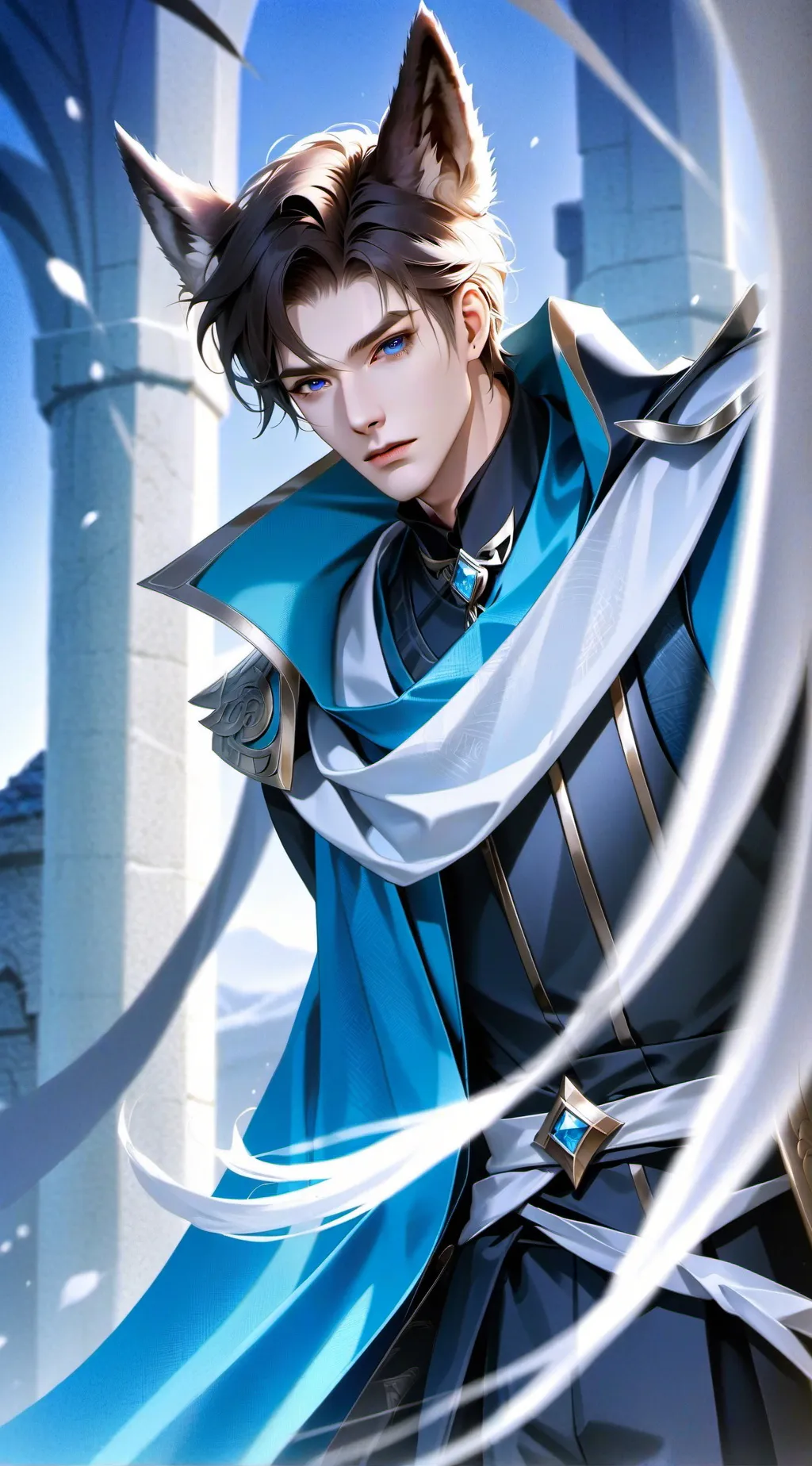 ai character: muchi background