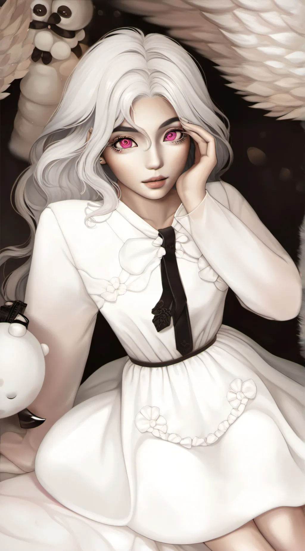 ai character: ♦→Lisa Lee←♦ background