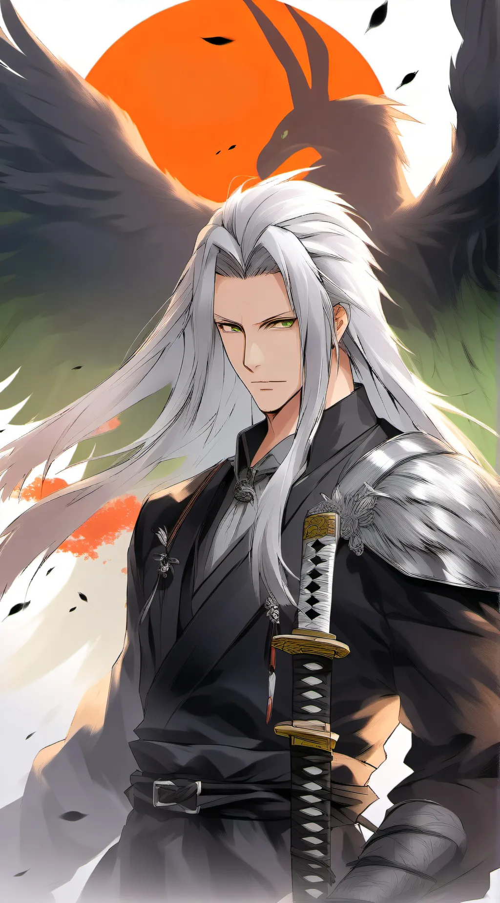 ai character: Sephiroth background