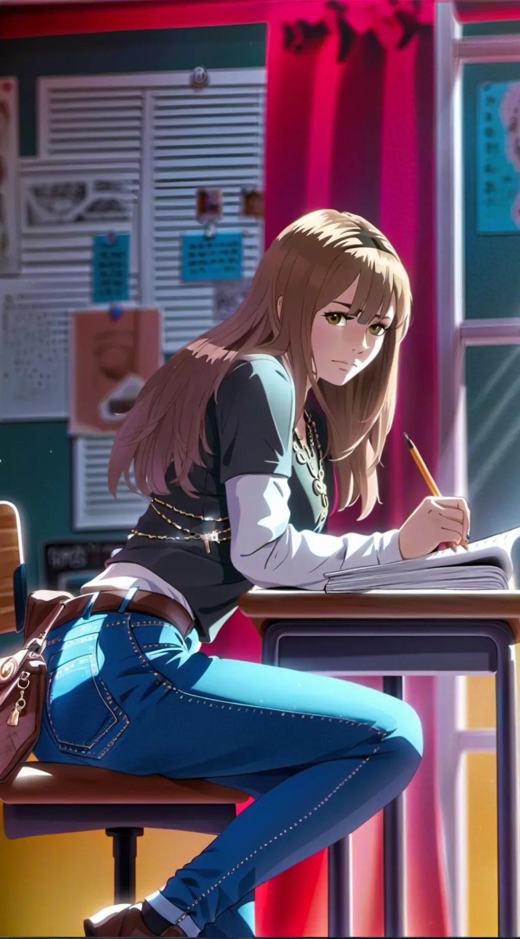 ai character: Rachel background