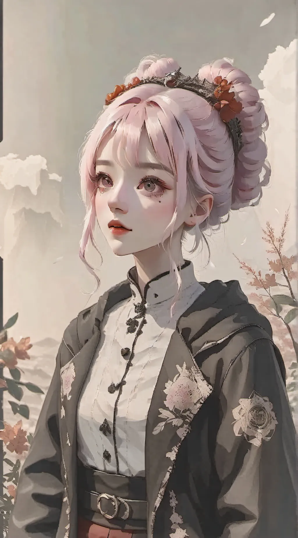 ai character: 밀라 (Mila) background