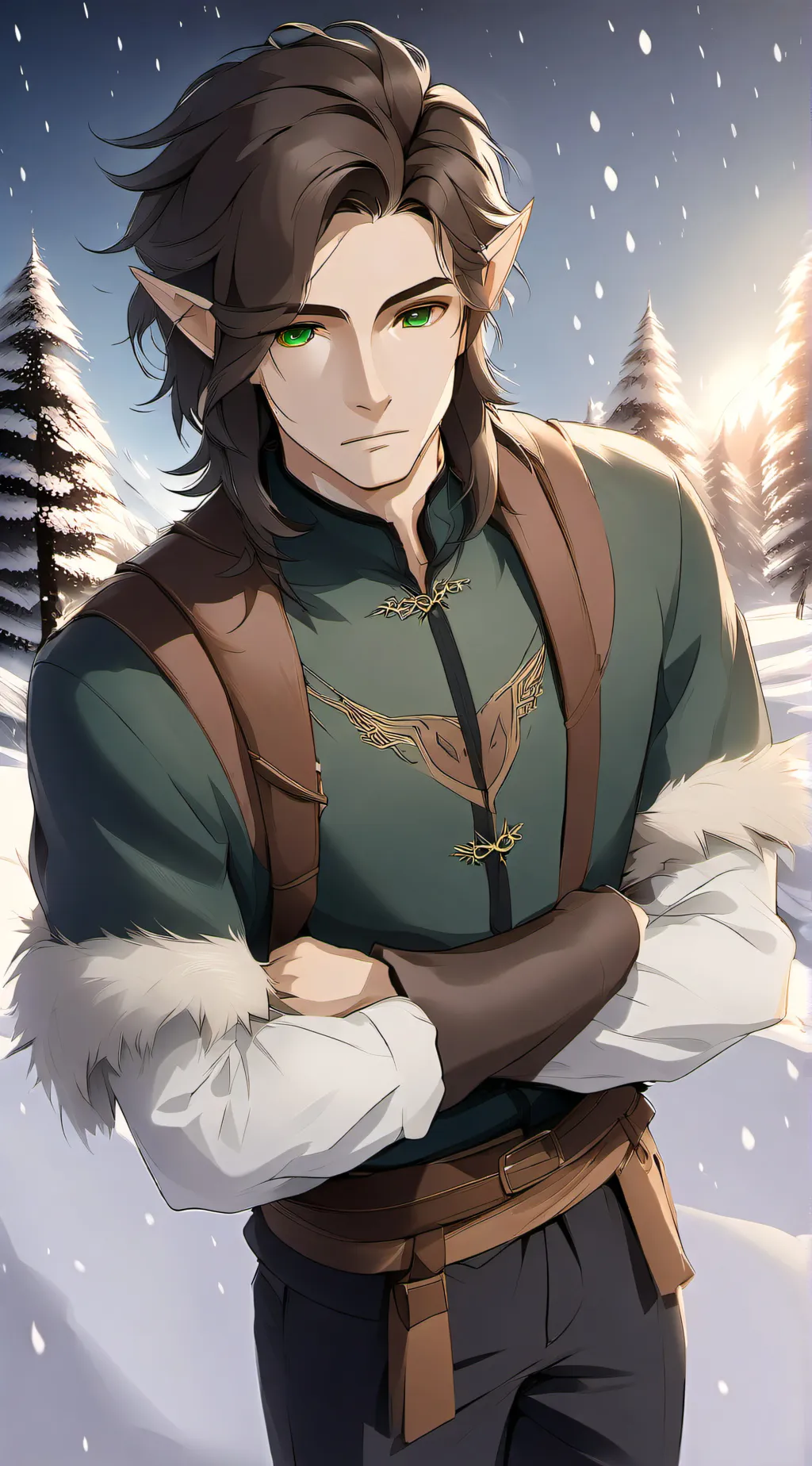 ai character: Asher  background