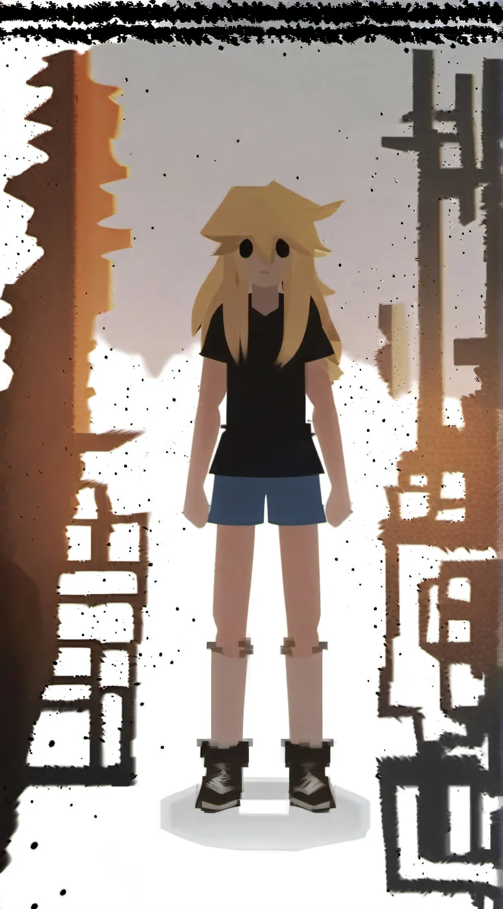 ai character: Fen  background