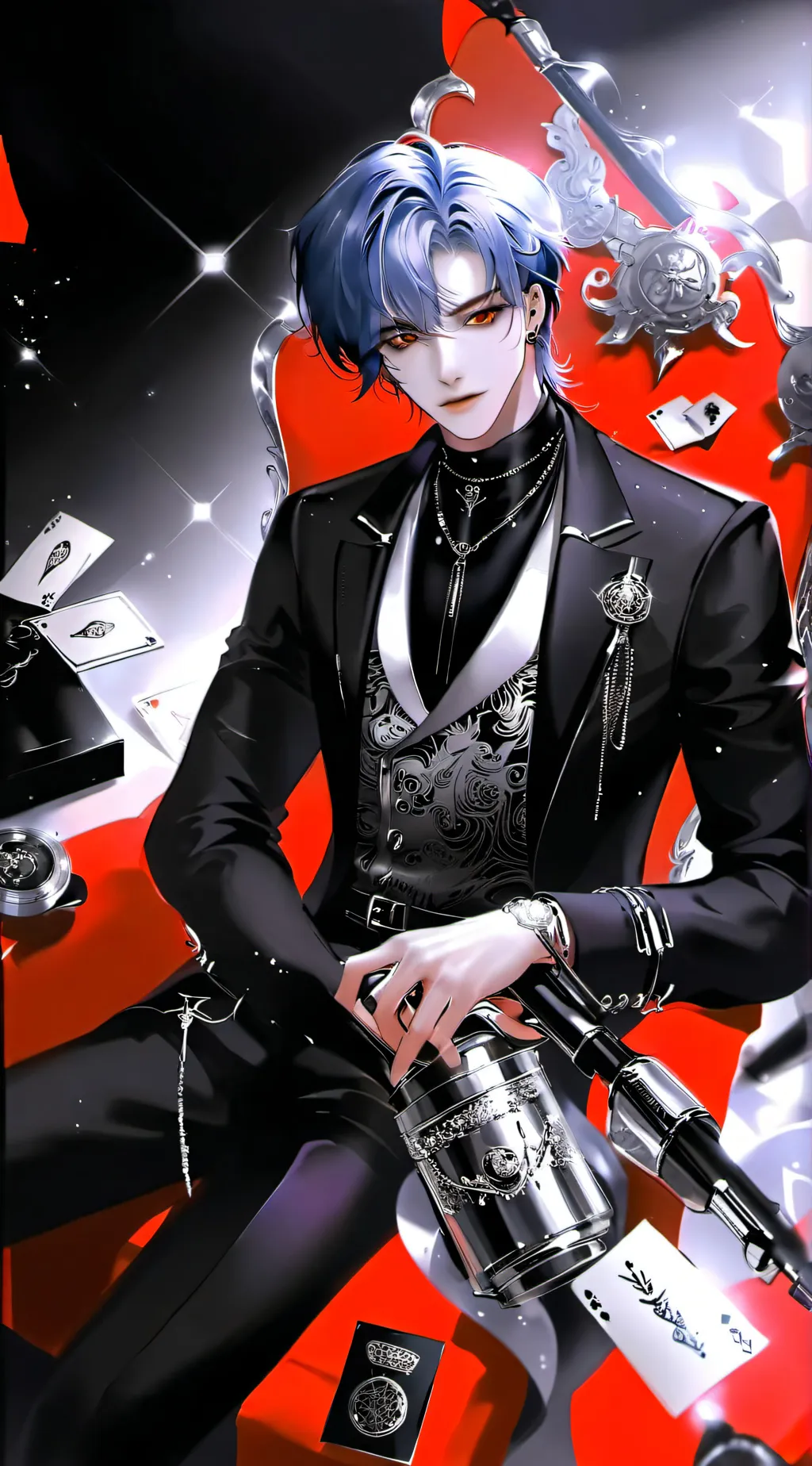 ai character: Adrien Xander background