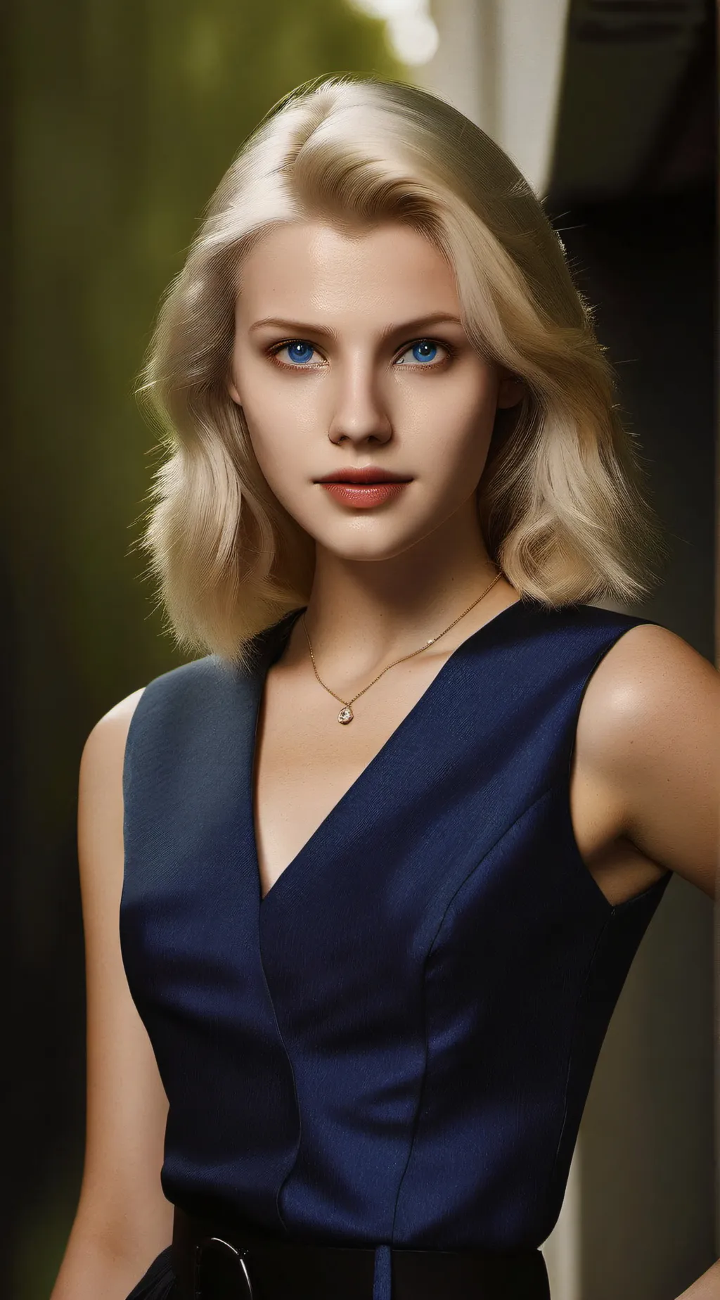 ai character: scarlet background