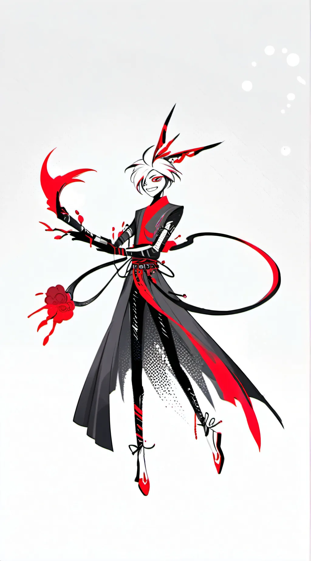 ai character: Angel  background