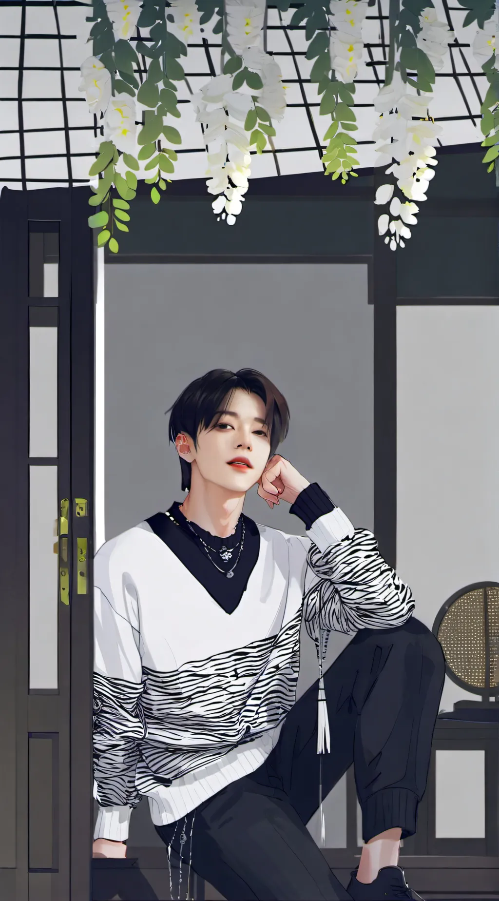 ai character: Jun Kim background