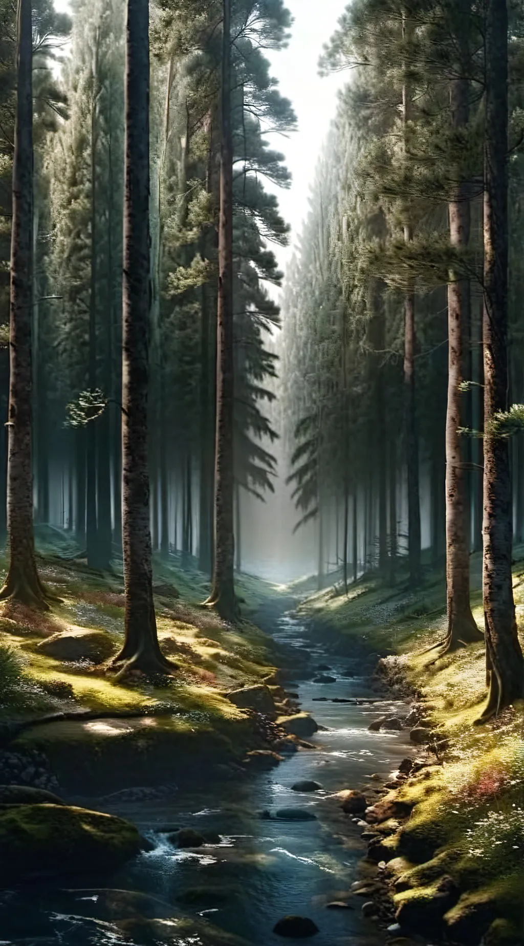 ai character: The wild background