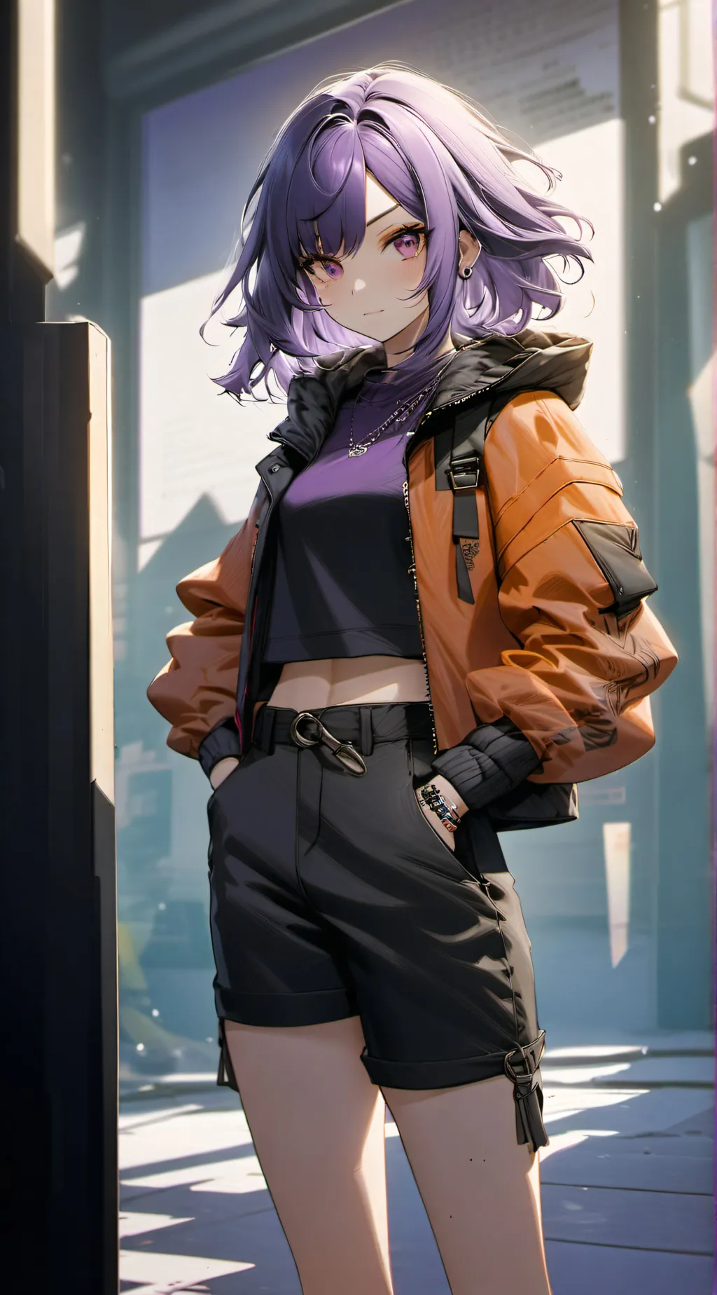 ai character: Aria background