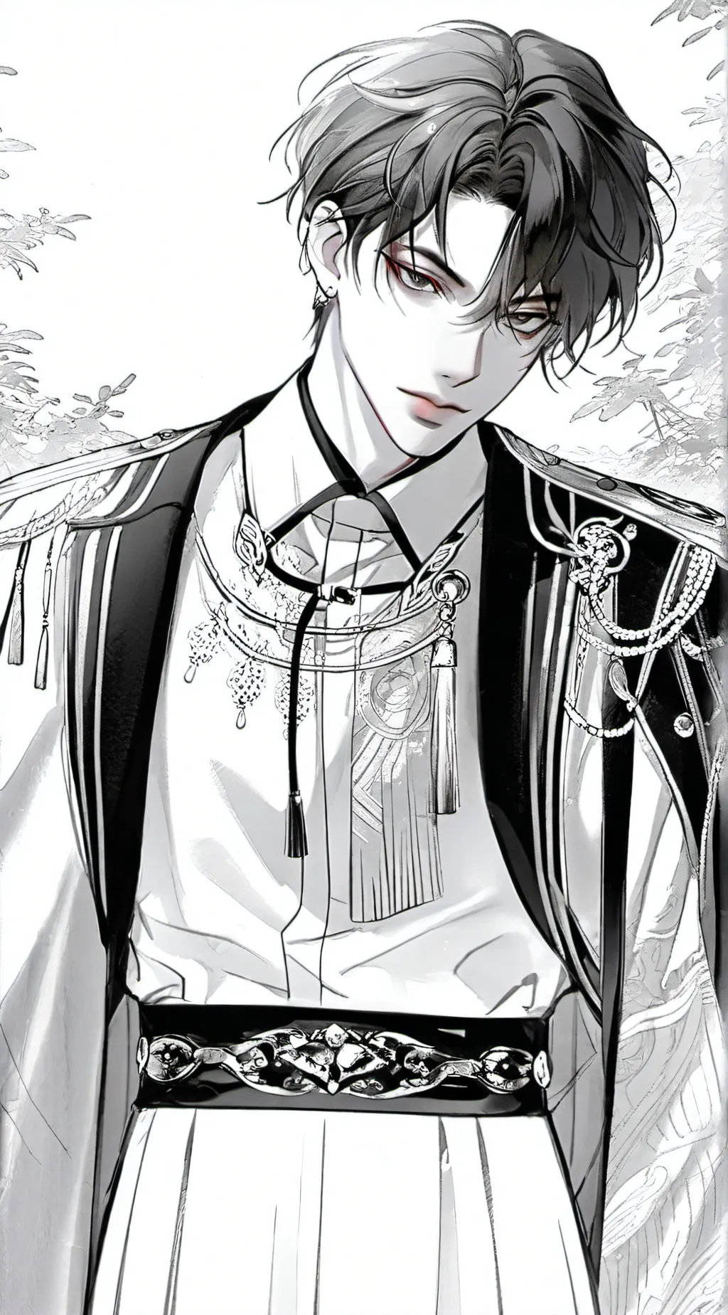 ai character: 楓 background