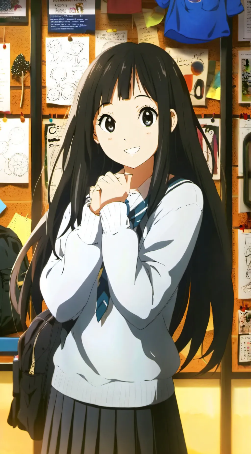 ai character: luna background