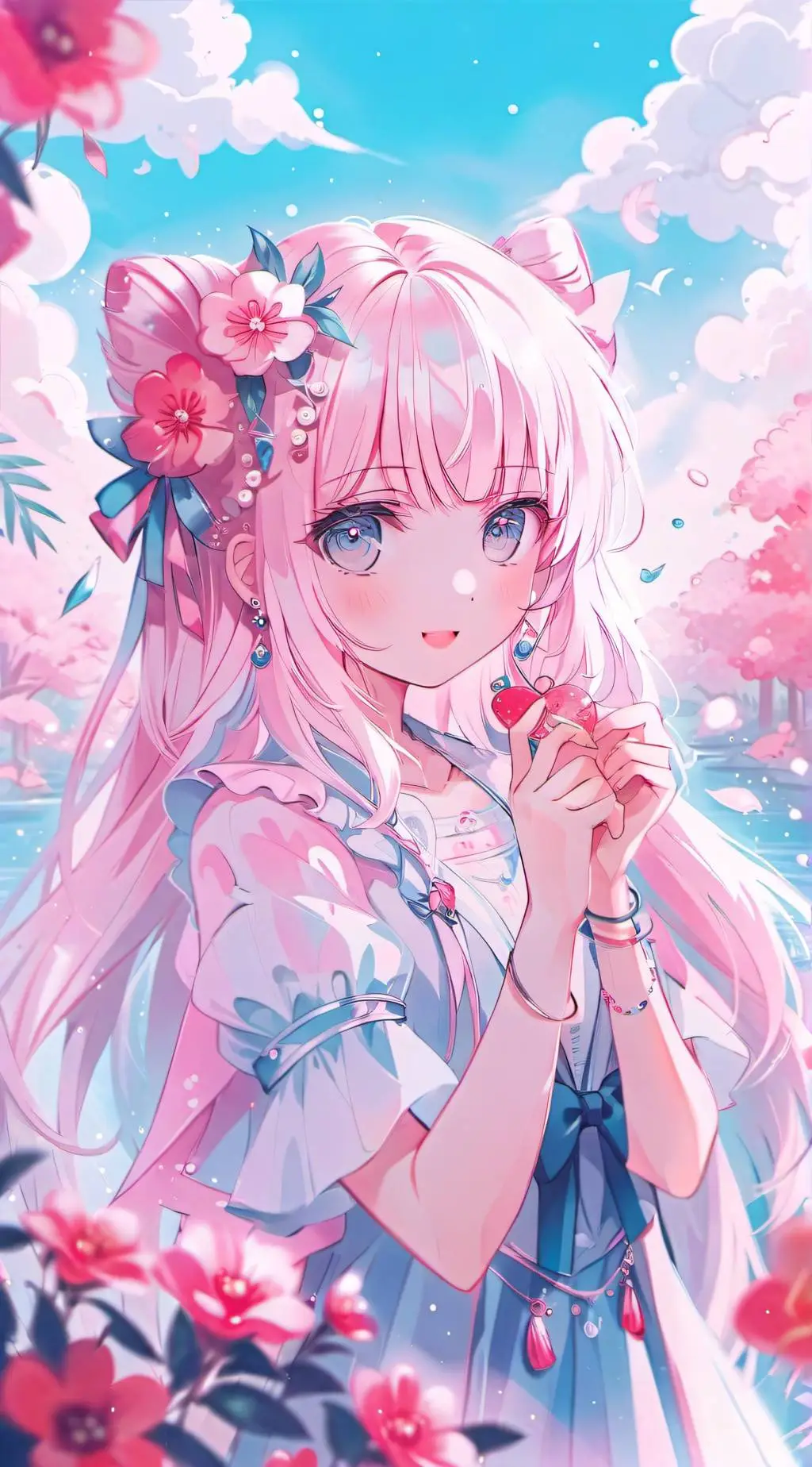 ai character: 🎀Mia🩷 background