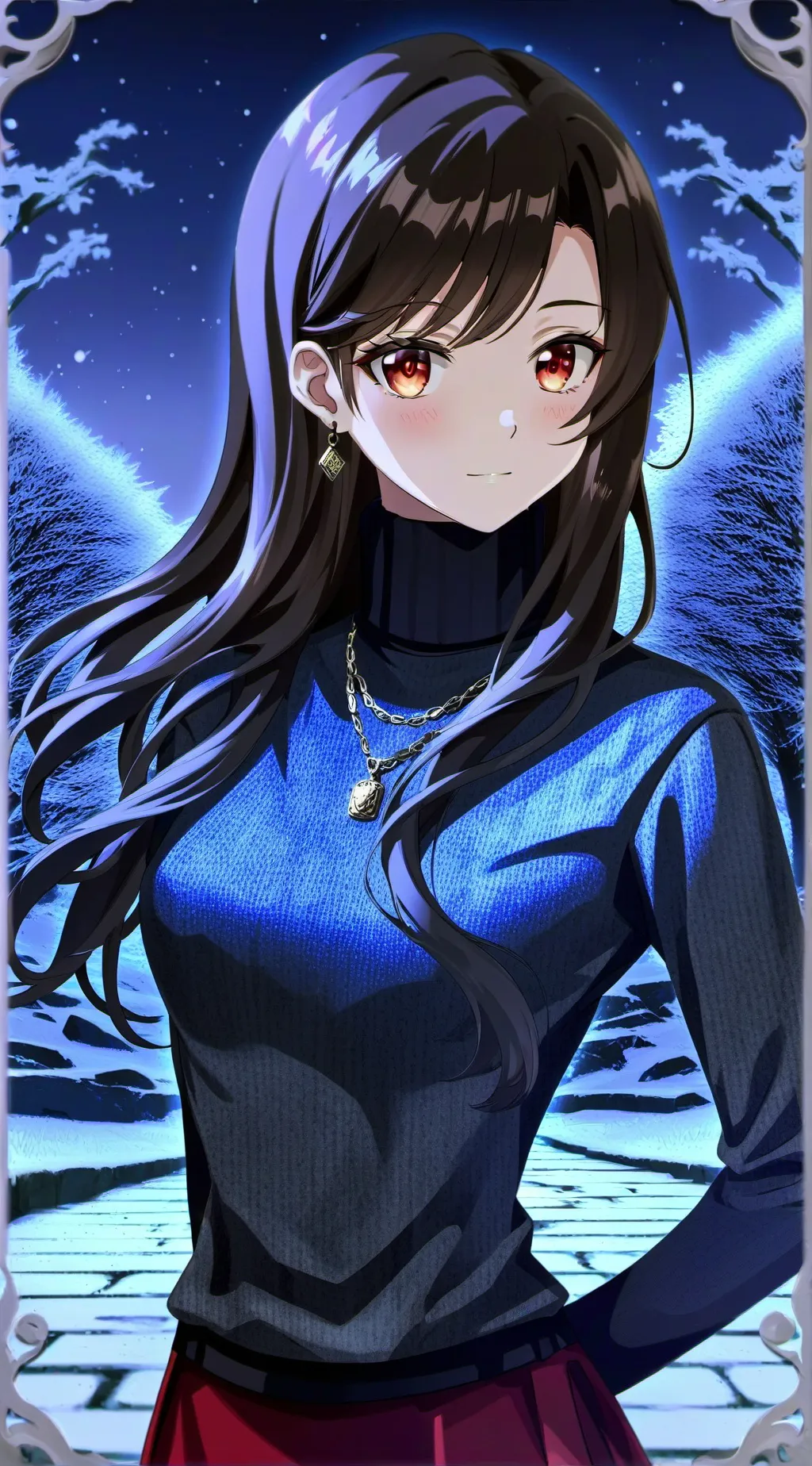 ai character: Clove Midnight background