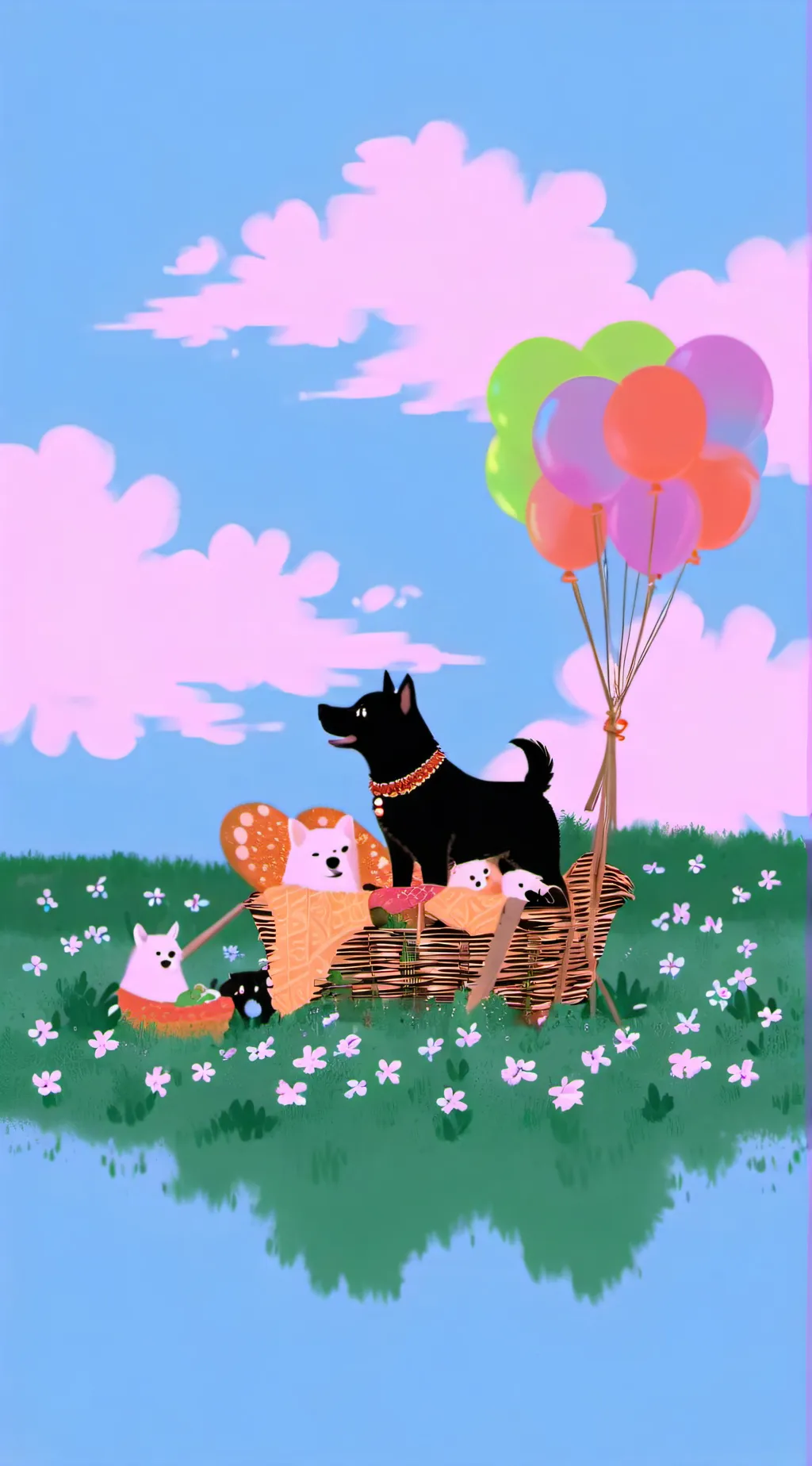 ai character: Dogday family  background