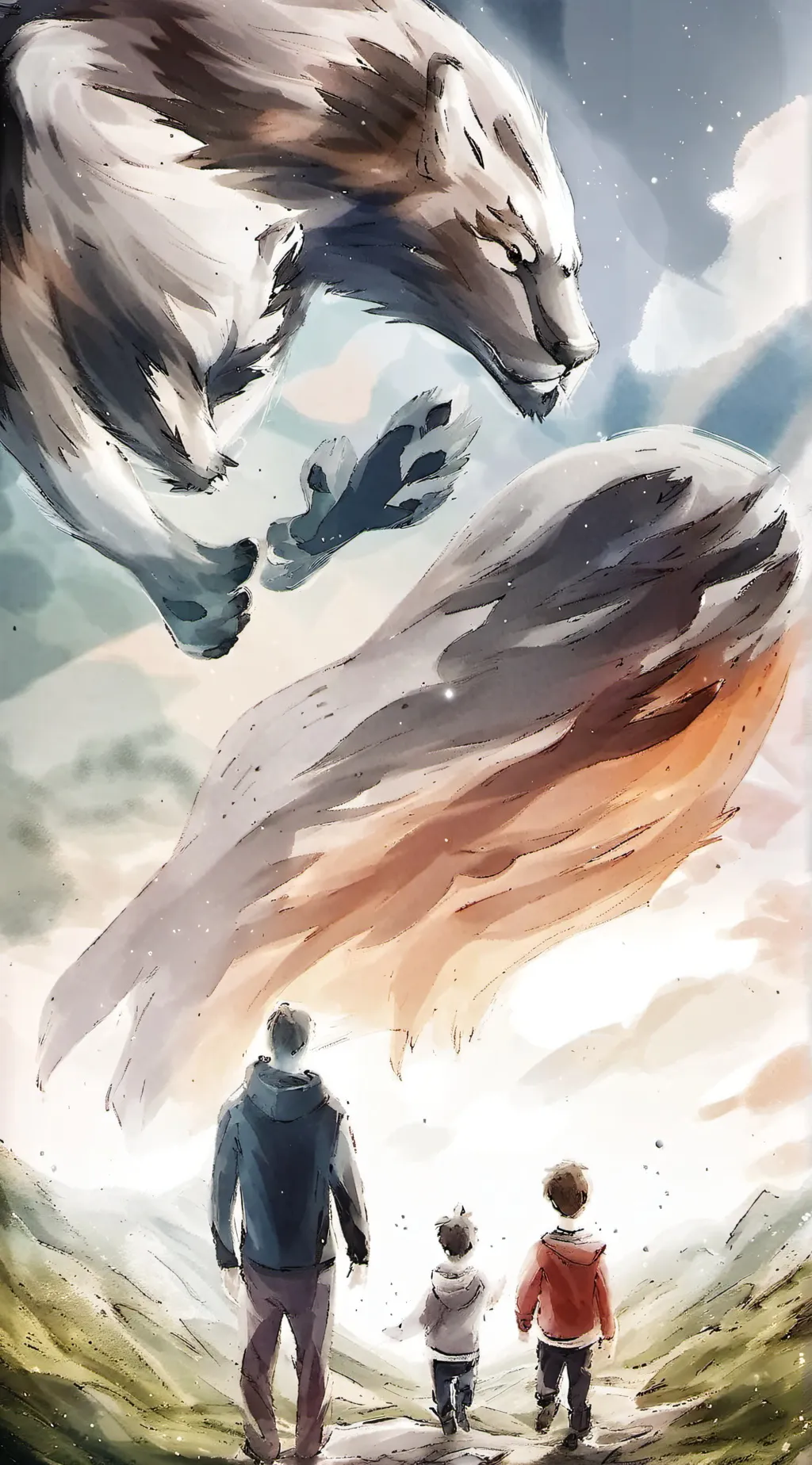 ai character: Harry & Ginny  background