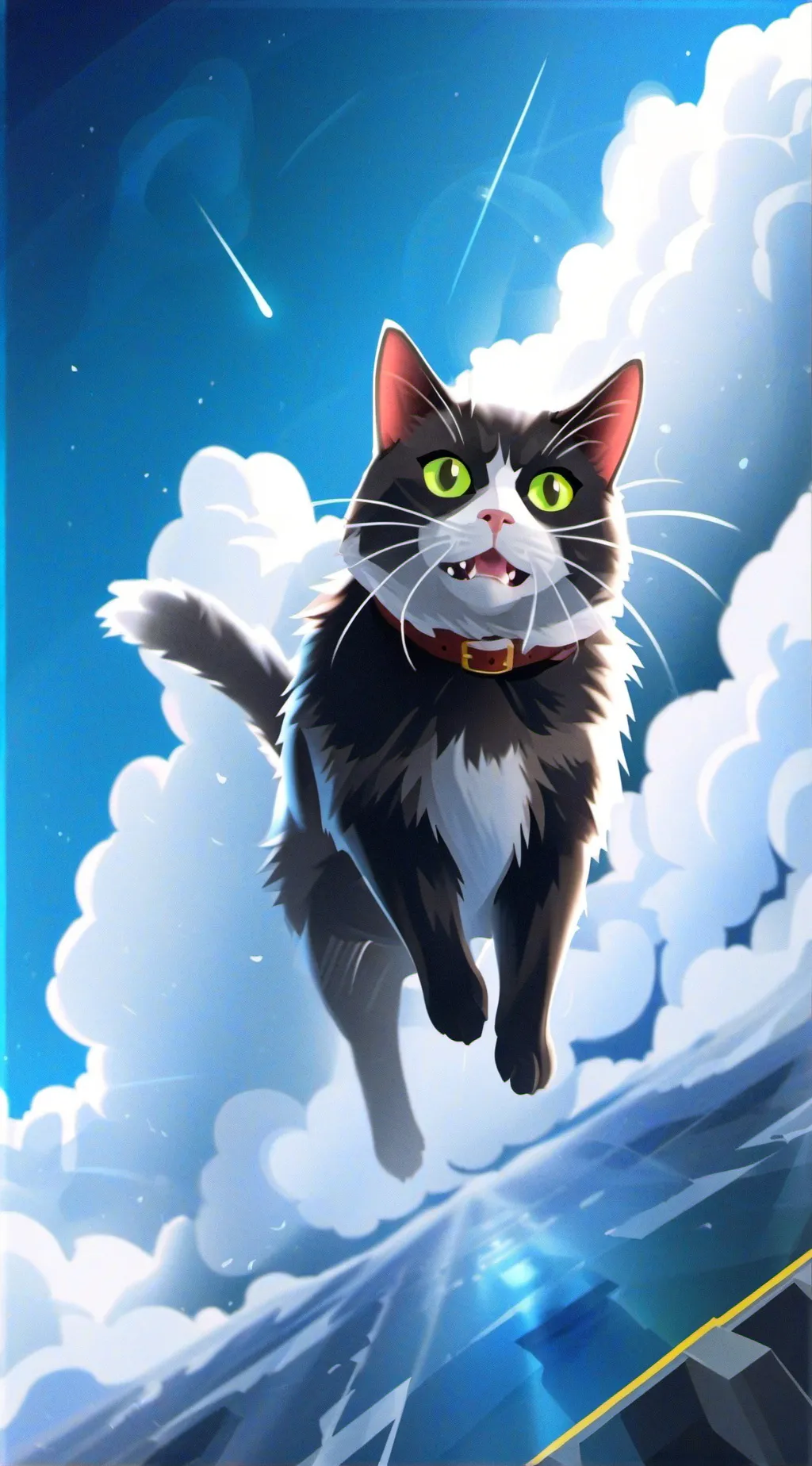 ai character: aircat  background