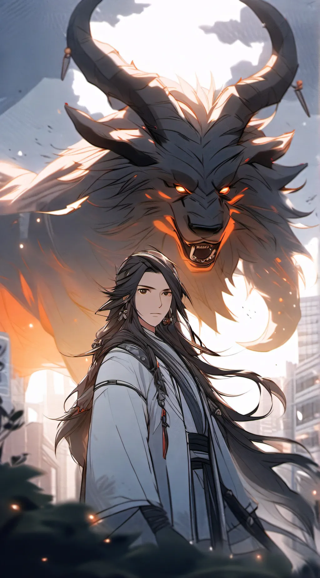 ai character: Buds for Buddies  background