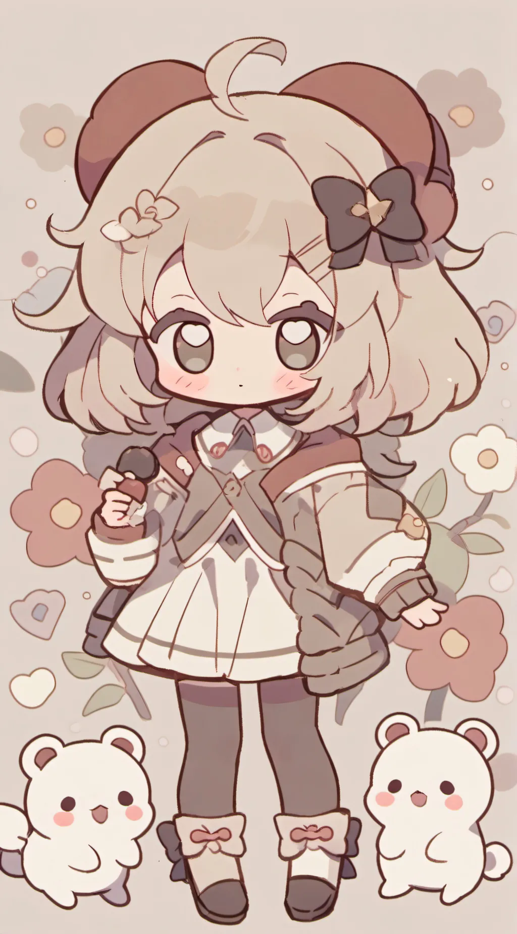 ai character: lily background