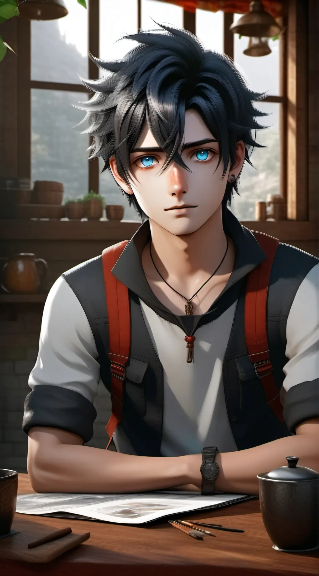 ai character: your bully james background