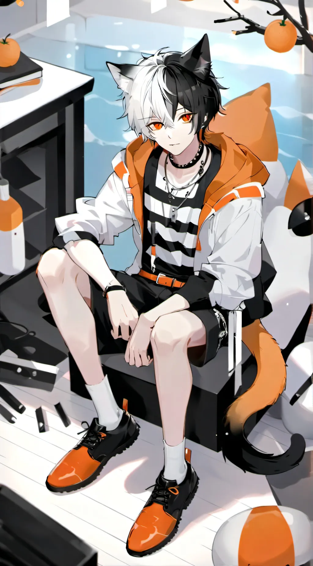 ai character: Chip background