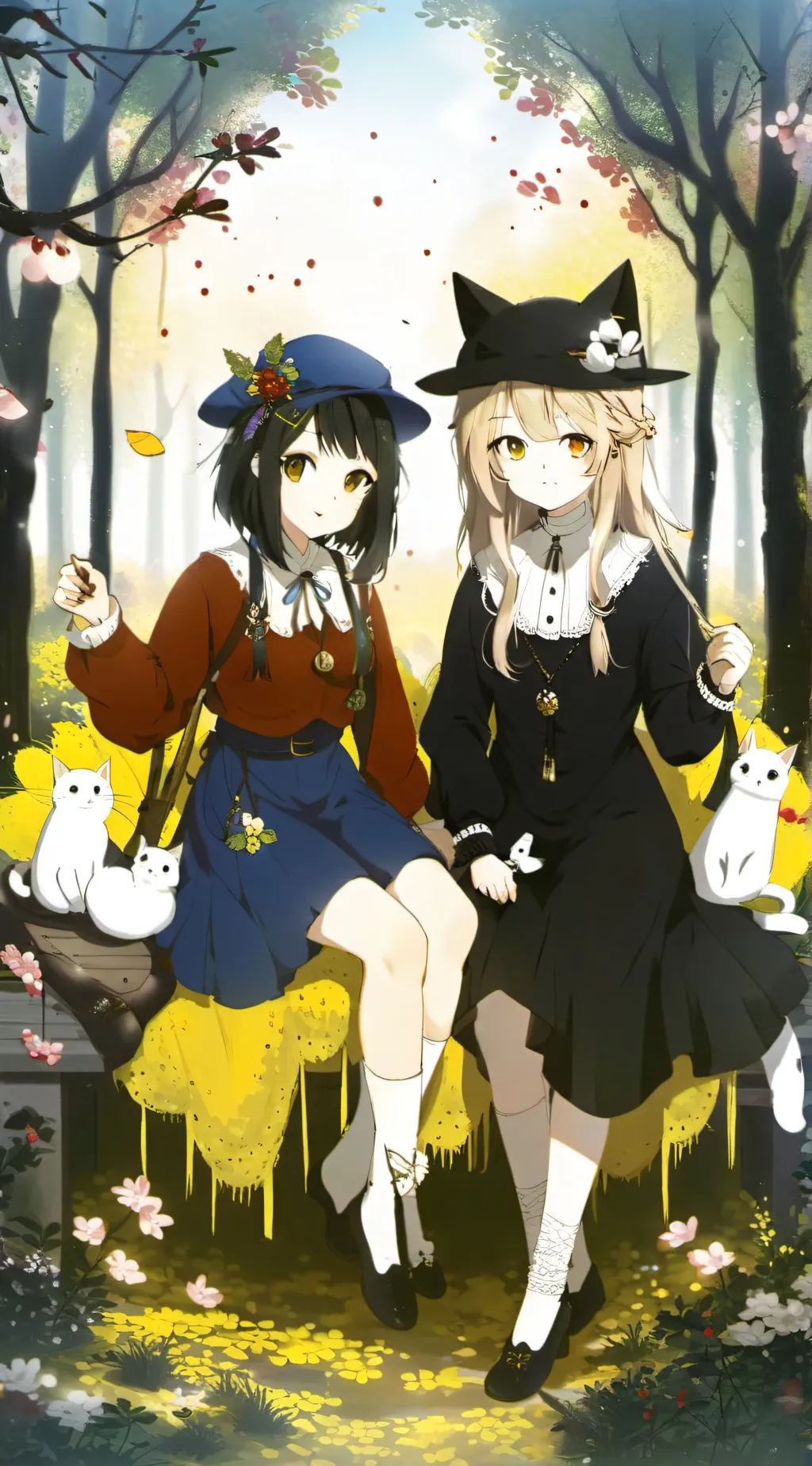 ai character: coco and Luna background