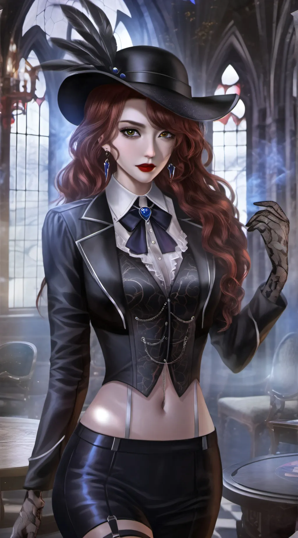 ai character: aunt Natasha  background