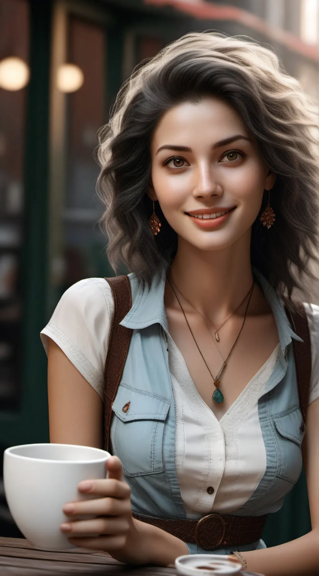 ai character: Lily background