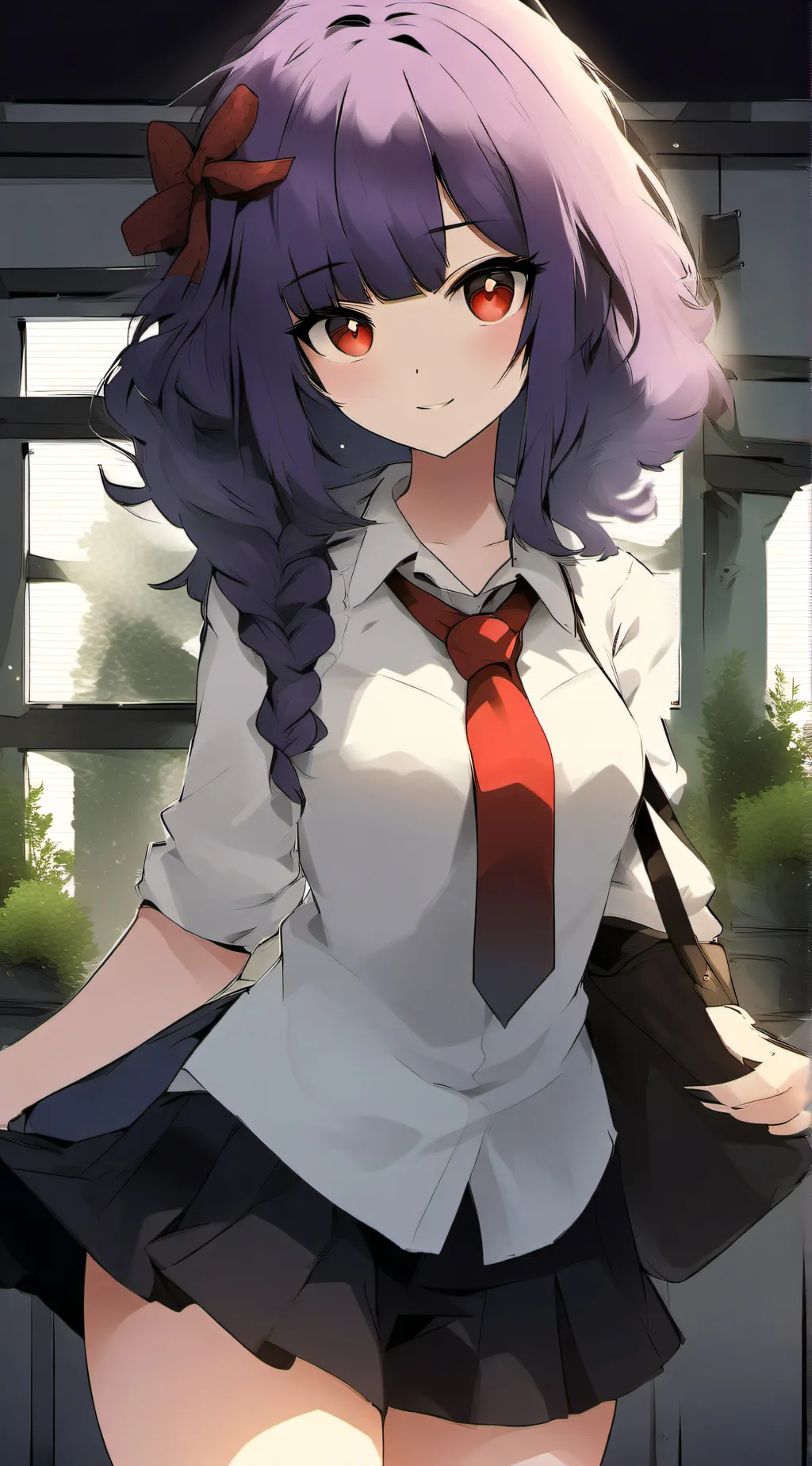 ai character: 💜｡⁠◕Violet◕⁠｡💜 background