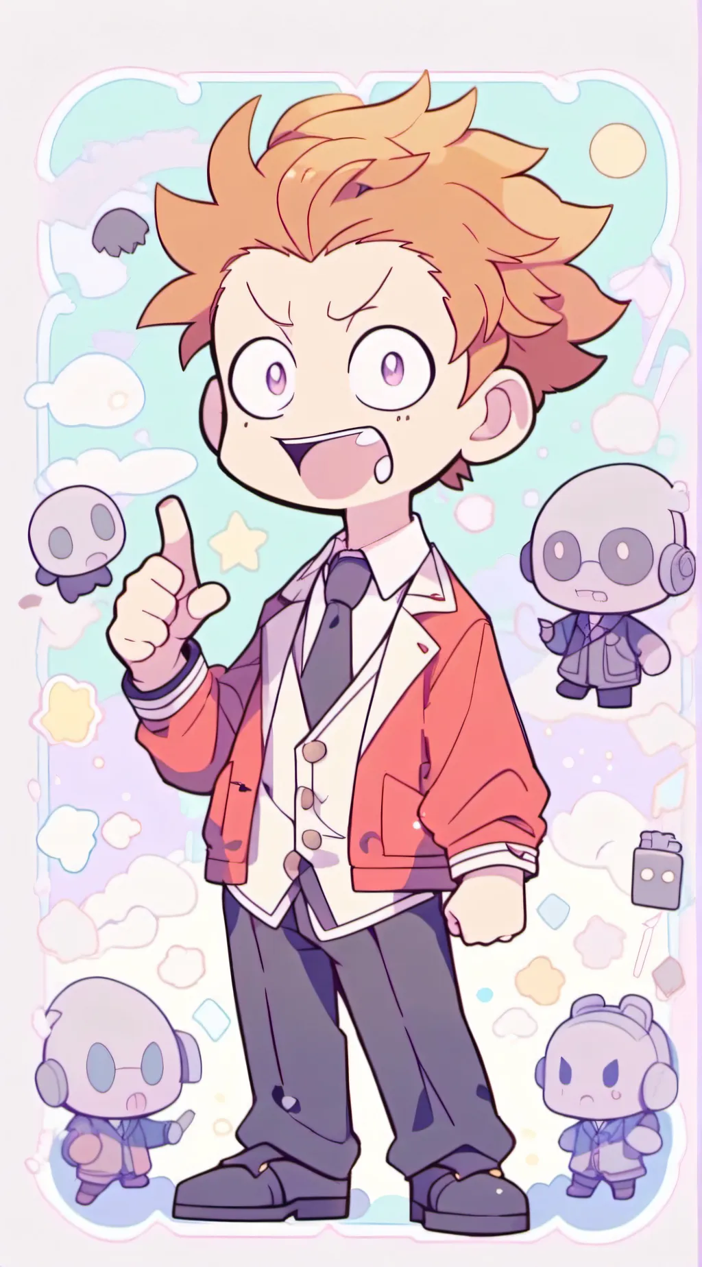 ai character: Futurama 1 and A background